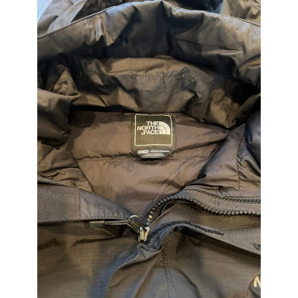 The North Face Gore-Tex Men's XL Black Hooded Waterproof Jacket Shell Coat